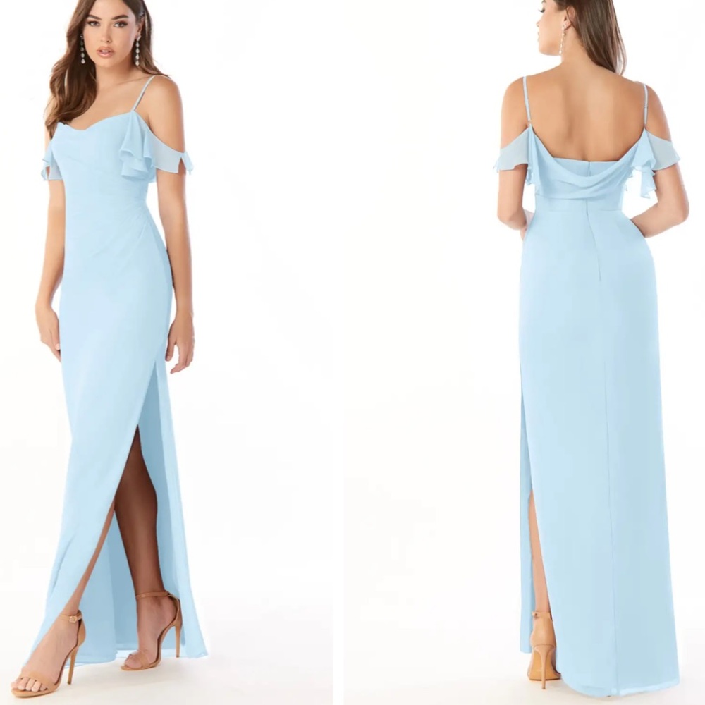 Azazie Blue Bridesmaid Dress